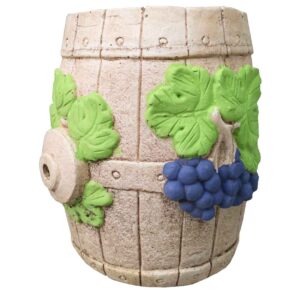 Ghiveci sau Vază de Flori tip butoi de vin Colorat cod 014a