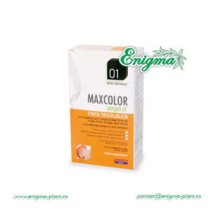 Vopsea de Par MaxColor Vegetal 01 NEGRU Farmaderbe
