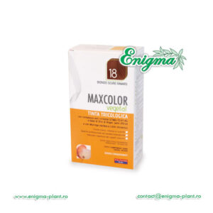 Vopsea de Par MaxColor Vegetal 18 BLOND INCHIS CUPRU Farmaderbe