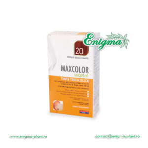 Vopsea de Par MaxColor Vegetal 20 ARAMIU INCHIS Farmaderbe