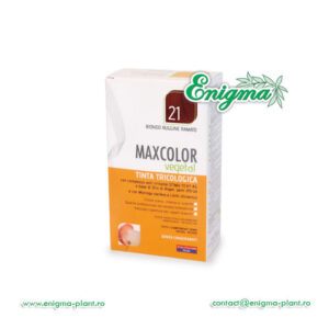 Vopsea de Par MaxColor Vegetal 21 ARAMIU RUGINIU NATURAL Farmaderbe