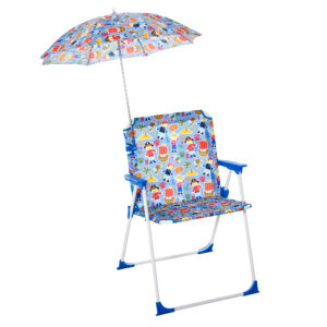 Scaun Pliabil pentru Copii cu Umbrela Parasolar pentru Mare si Camping